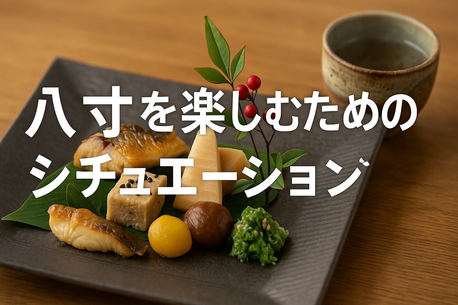 八寸って何？その意味と美しさを理解する | アスネタ